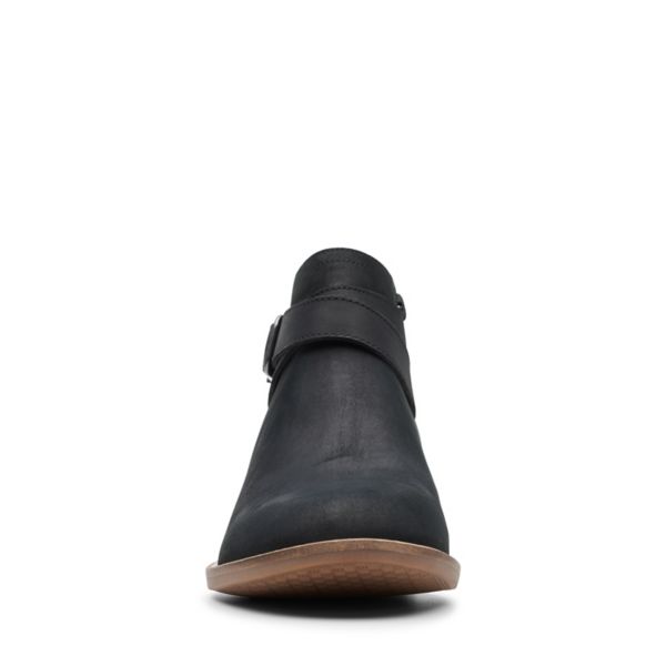 Clarks Womens Camzin Hale Ankle Boots Black | UK-4761958